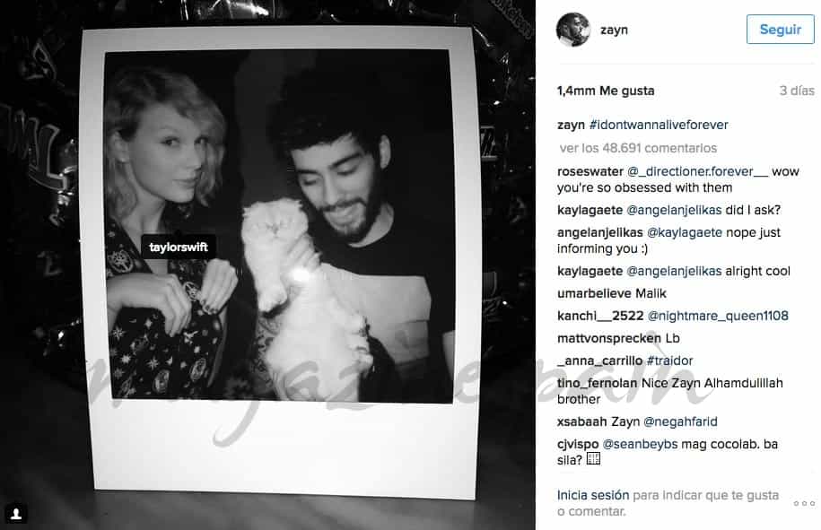 zayn malik y taylor swift dueto