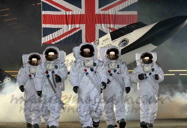 Astronautas en Londres