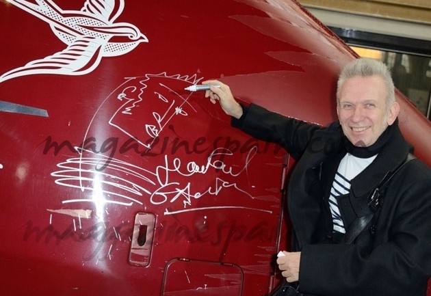 J.P.Gaultier ahora decora trenes