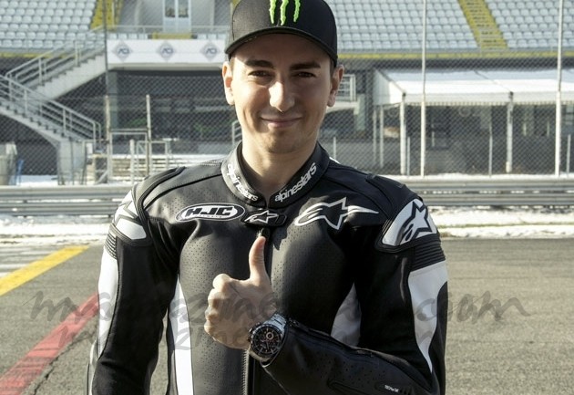 Jorge Lorenzo, en hora…