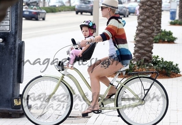 Pink y su hija, ecologista activa