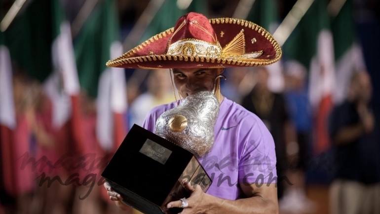 Rafa Nadal ganador en Acapulco