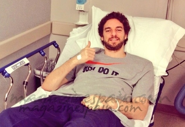 Pau Gasol operado de tendinitis