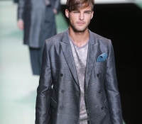 milan fashion week hombre emporio armani