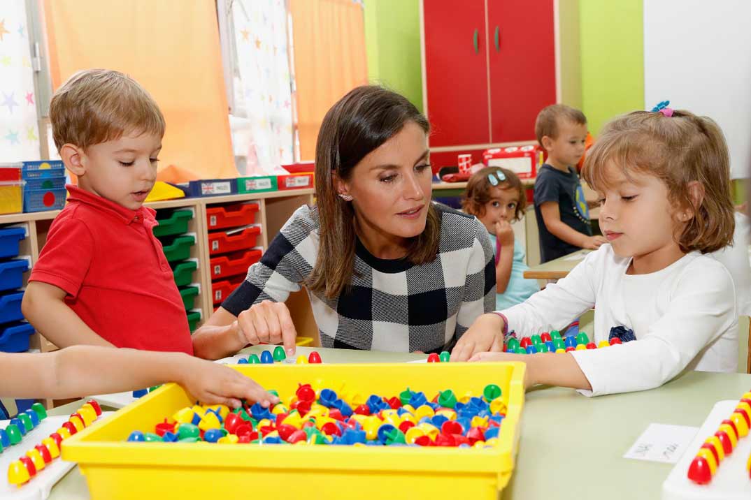 La reina Letizia inaugura el nuevo curso escolar