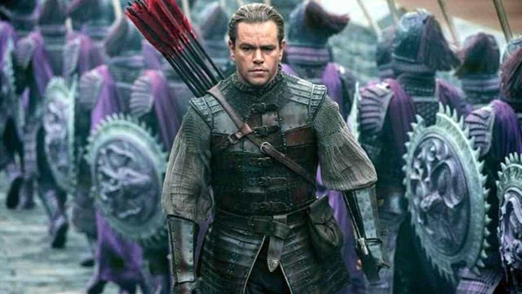 Matt Damon - La gran muralla - 2016