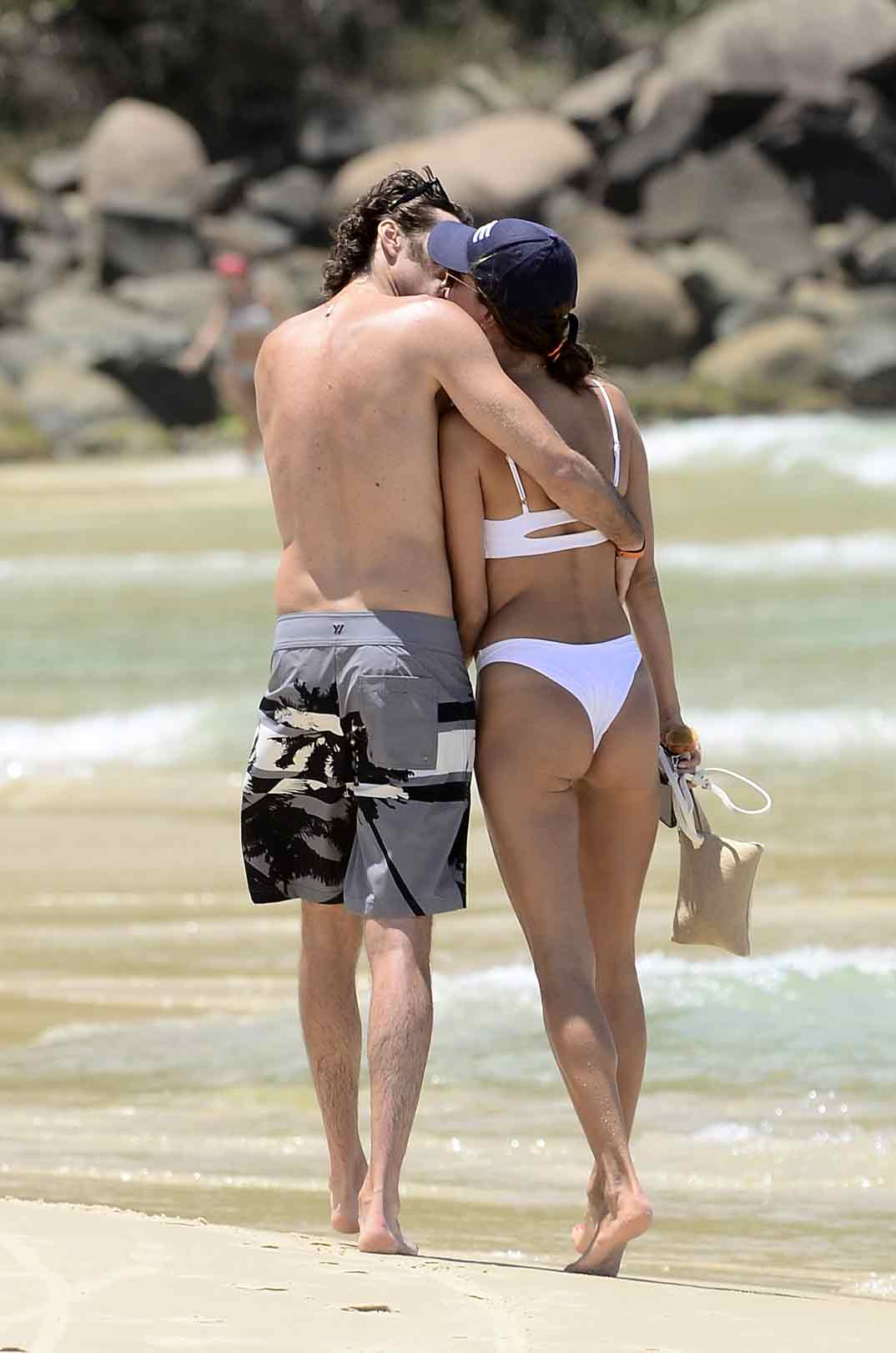 Alessandra Ambrosio con su novio Nicolo Oddi