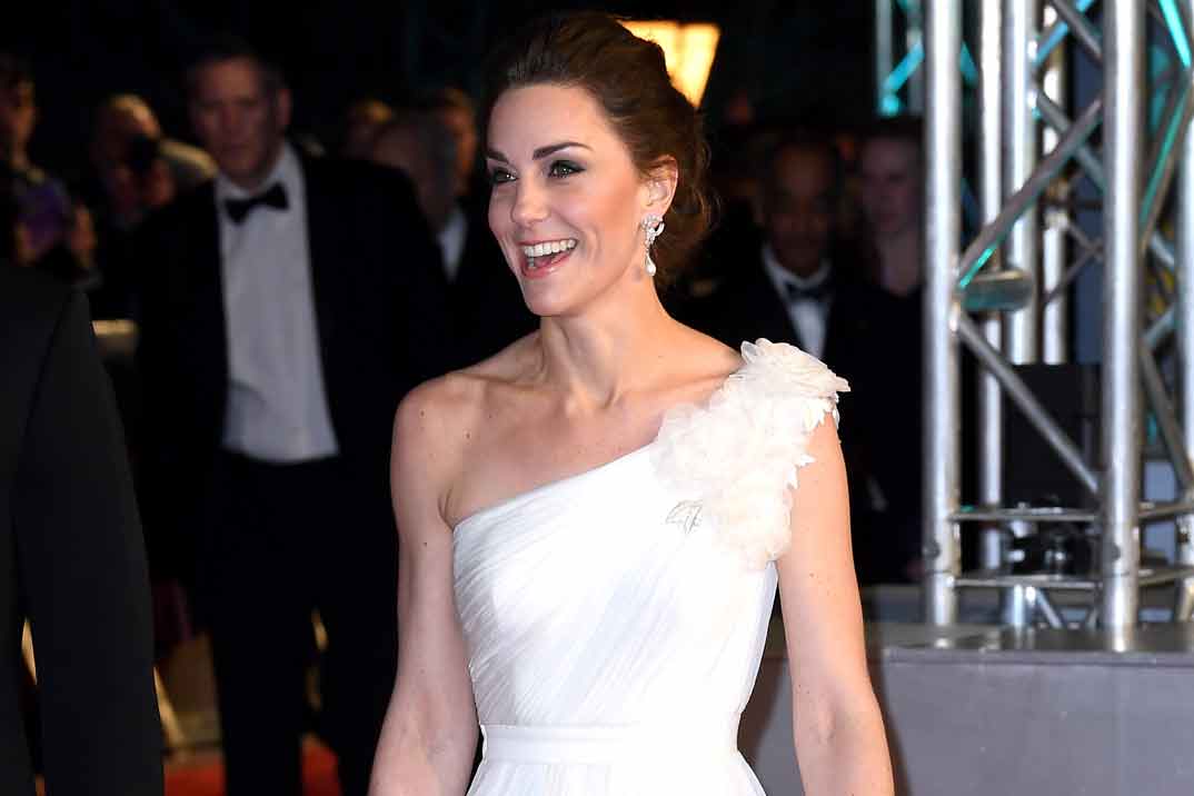 Kate Middleton se viste de novia en los Premios Bafta 2019