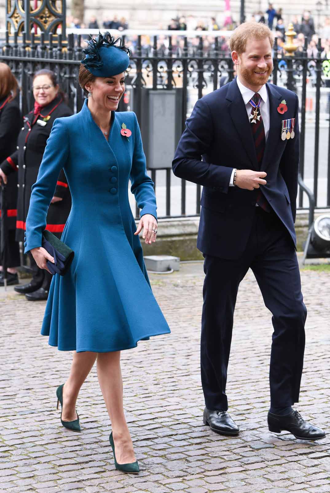 Kate Middleton y el príncipe Harry