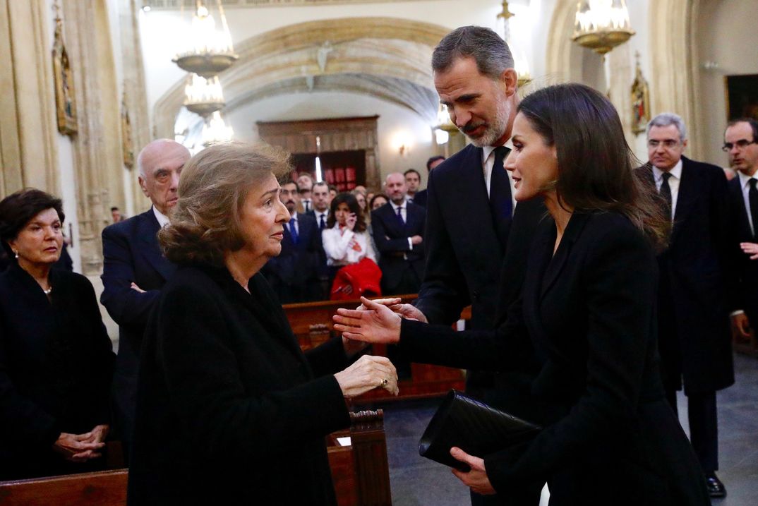 Los Reyes presiden el funeral en memoria de José Pedro Pérez-Llorca Rodrigo