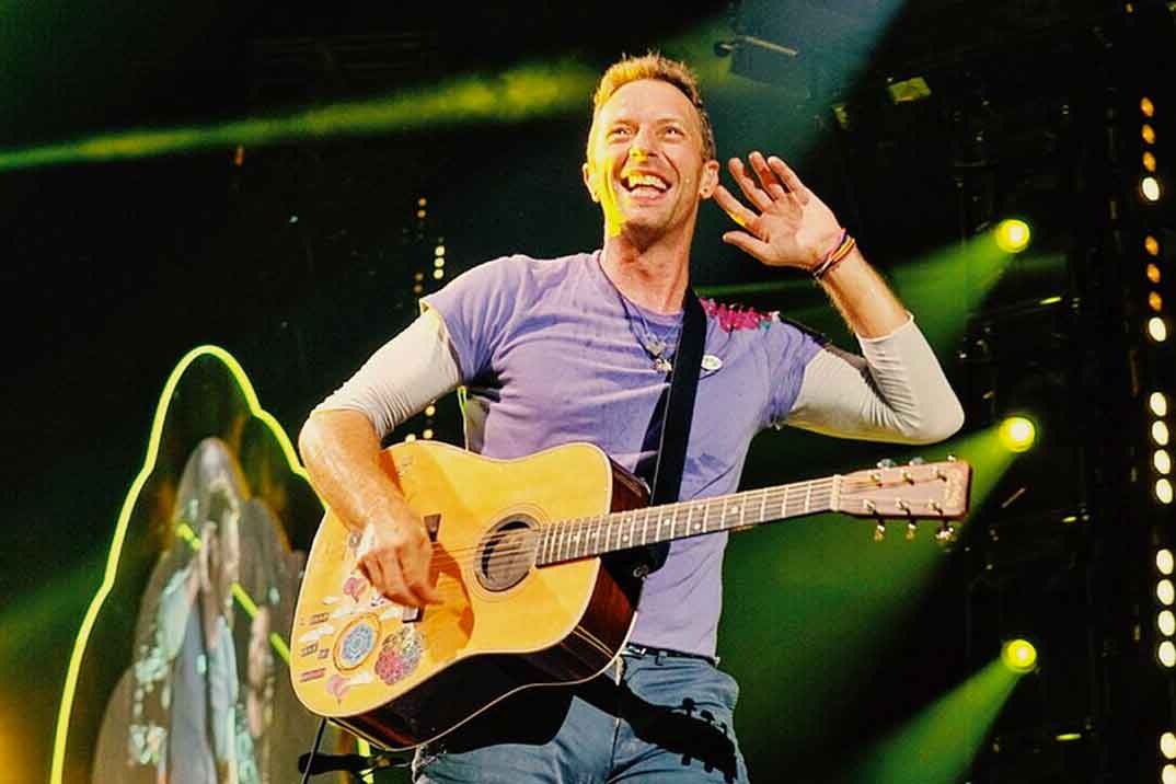 Chris Martin © Coldplay/Instagram