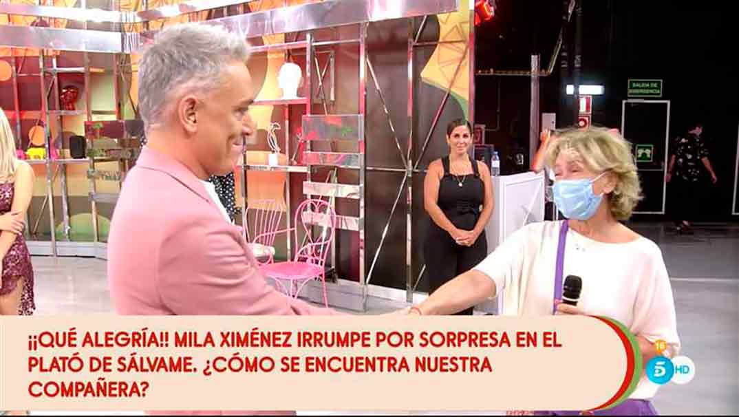 Mila Ximénez y Kiko Hernández - Sálvame © Telecinco