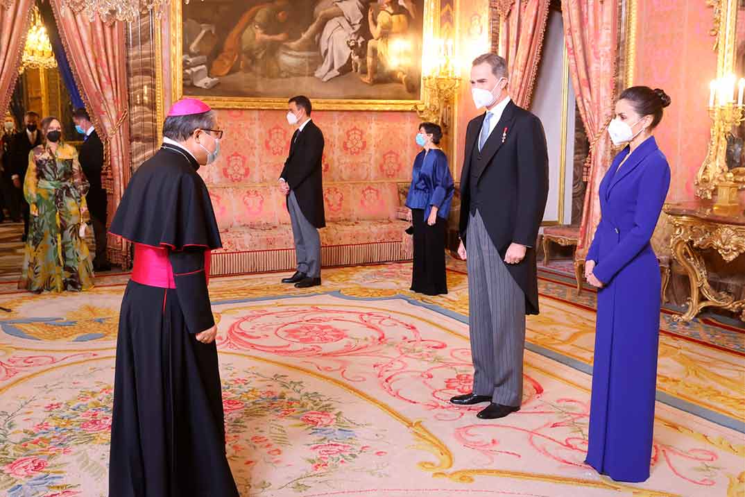 Reyes Felipe y Letizia - Recepción anual al Cuerpo Diplomático © Casa S.M. El Rey