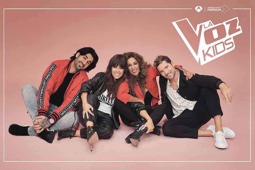 Vuelve ‘La Voz Kids’ con David Bisbal, Rosario Flores, Vanesa Martín y Melendi