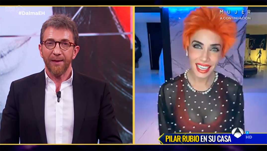 Pilar Rubio y Pablo Motos - El Hormiguero © Antena 3