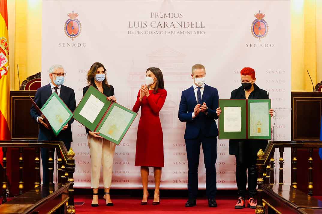 Reina Letizia - Premios “Luis Carandell” © Casa S.M. El Rey