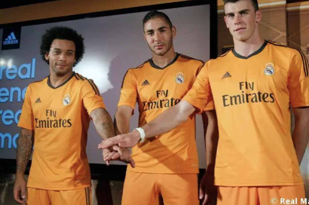 Real madrid naranja jugadores