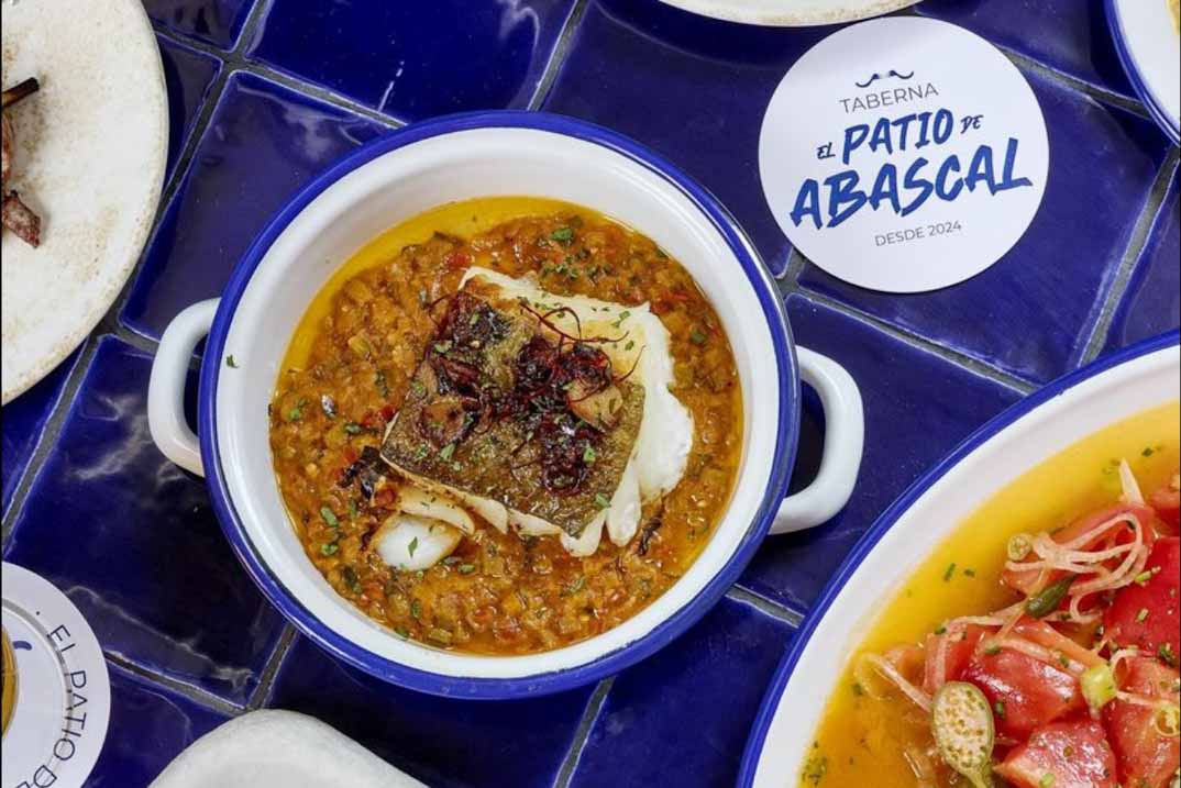 “El Patio de Abascal” Javier Murguizu inaugura su taberna más personal, una oda a la cocina castiza