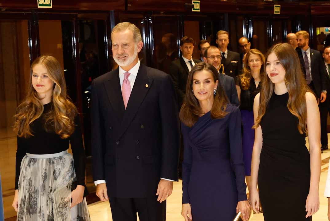 Reina letizia premios princesa asturias entrada