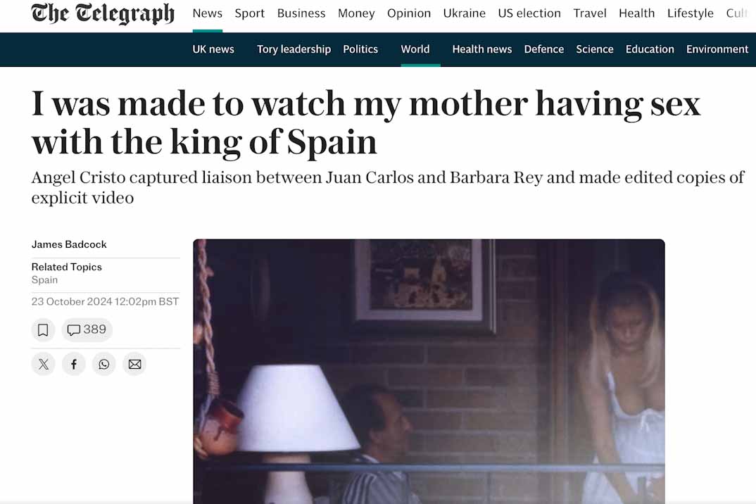 The telegraph barbara rey