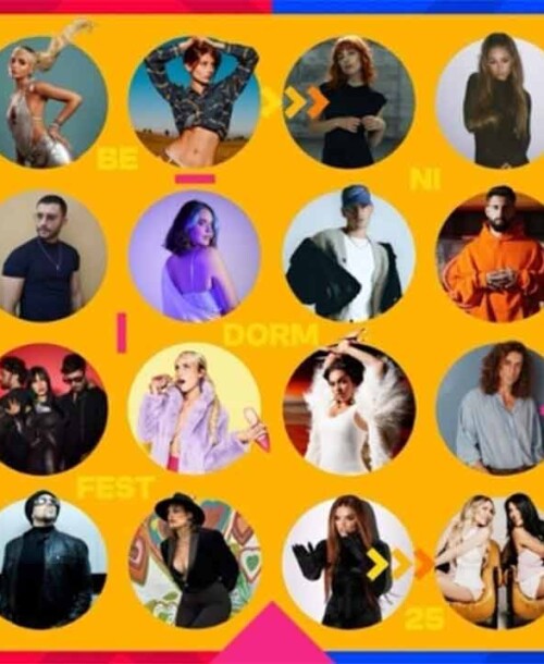 Los 16 artistas participantes y el nombre de sus canciones, en el Benidorm Fest 2025