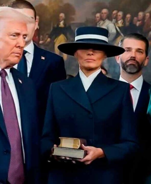 El icónico sombrero de Melania, un beso fallido y el baile que definió la toma de posesíón de Donald Trump