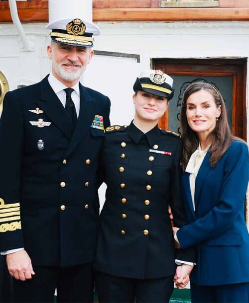 Las mejores anécdotas de los reyes Felipe y Letizia en la despedida de la princesa Leonor a bordo de ‘Elcano’