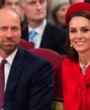 Kate Middleton deslumbra en su regreso al Día de la Commonwealth con un look rojo y el icónico collar de perlas de Isabel II