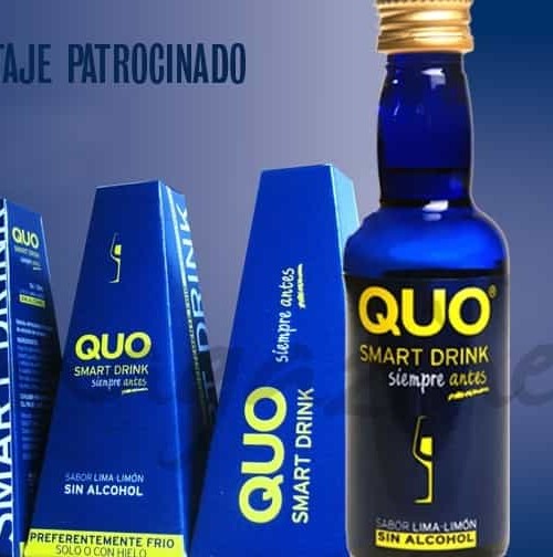 Quo Smart Drink, bebida “inteligente”, para gente inteligente