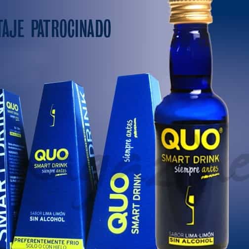 Quo Smart Drink, bebida «inteligente», para gente inteligente