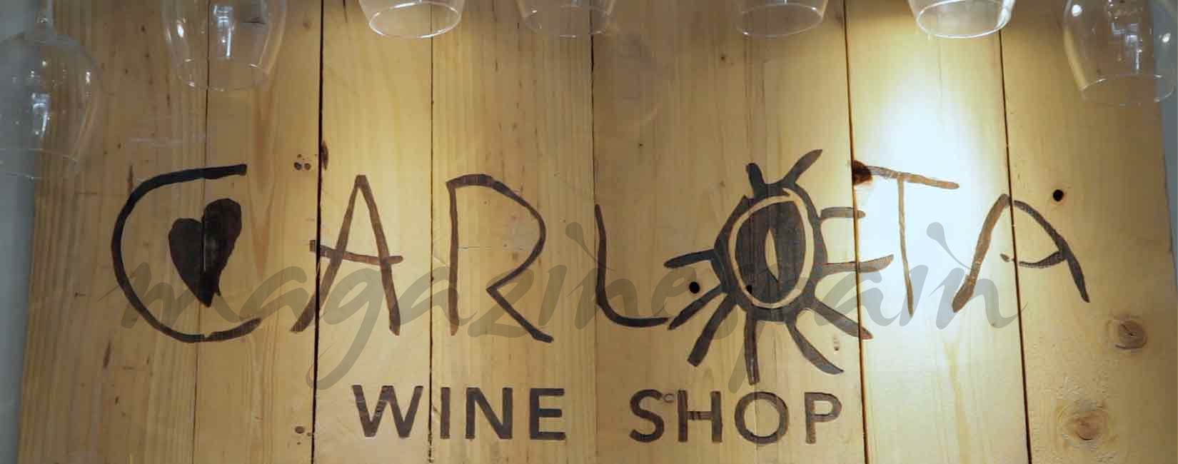 Fran Larrañaga en Carlota Wine Shop