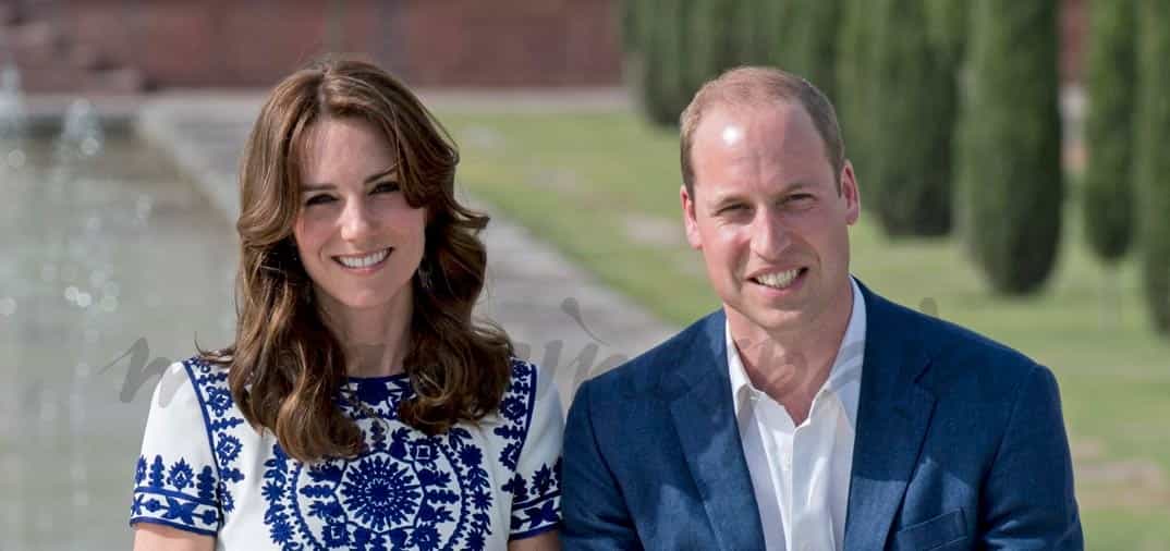 El príncipe Guillermo y Kate, en el Taj Mahal