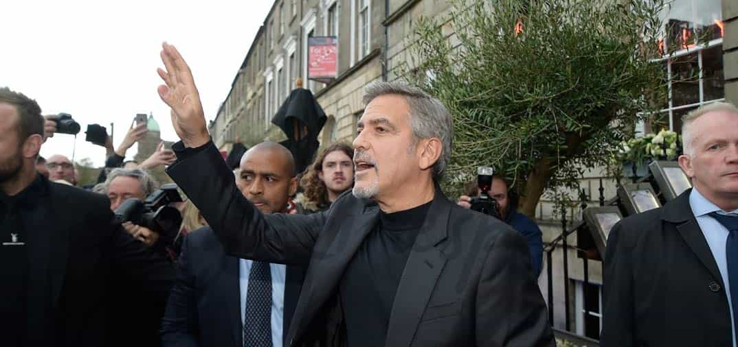 George Clooney solidario