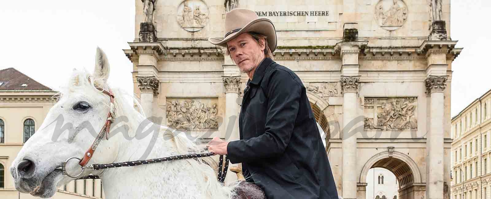 Kevin Bacon, un vaquero en Munich